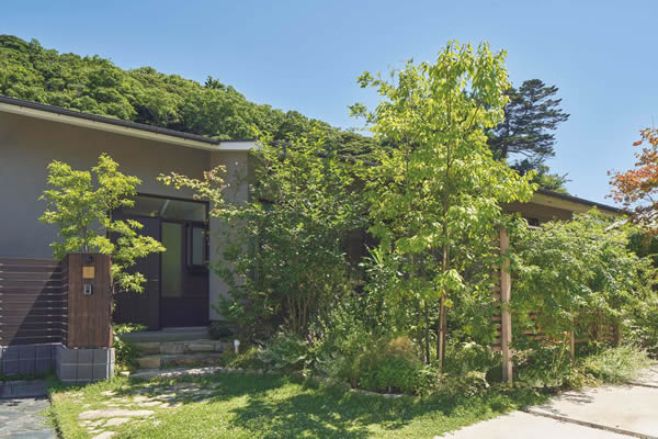 庭を楽しむこと前提のお庭づくりの事例