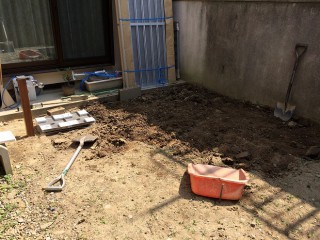 お庭のリフォーム in 南区