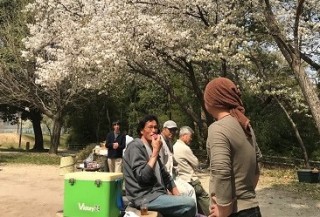 お花見ＢＢＱ