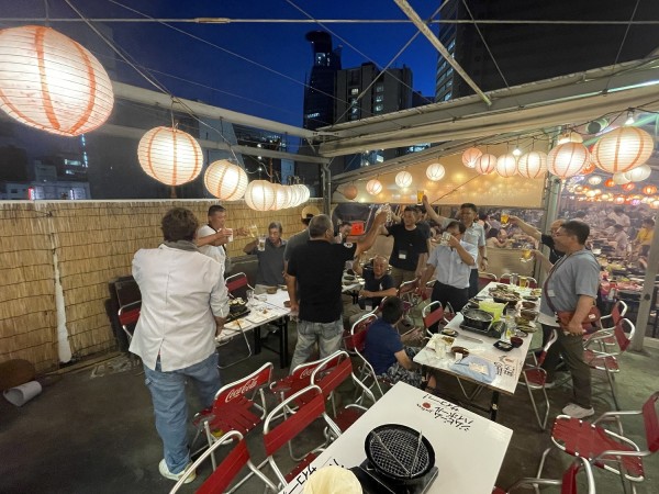 納涼会　柳橋ビアガーデン