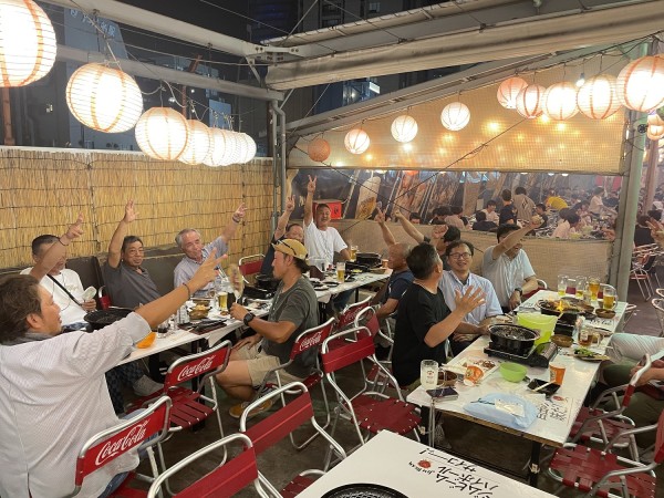 納涼会　柳橋ビアガーデン