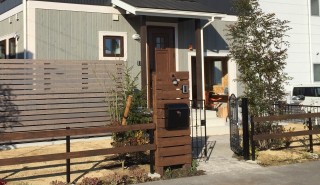 モデル棟外構造園工事in岐阜