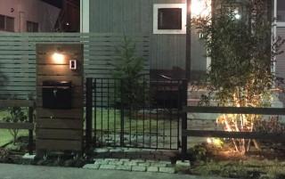 モデル棟外構造園工事in岐阜