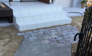 モデル棟外構造園工事in岐阜