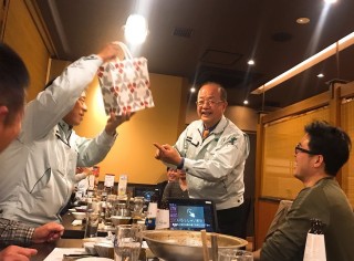 送別会を行いました。