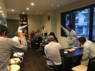 送別会を行いました。